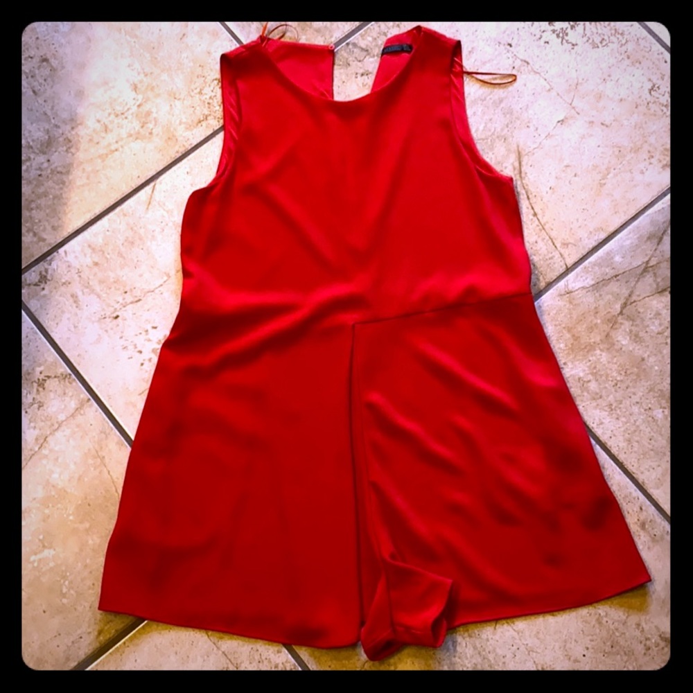 Red jumper shorts worn 2 times